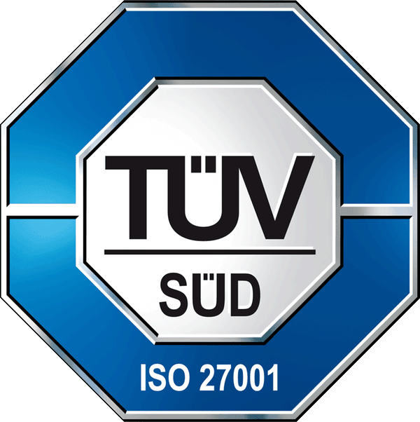 TÜV Prüfzeichen iSO 27001