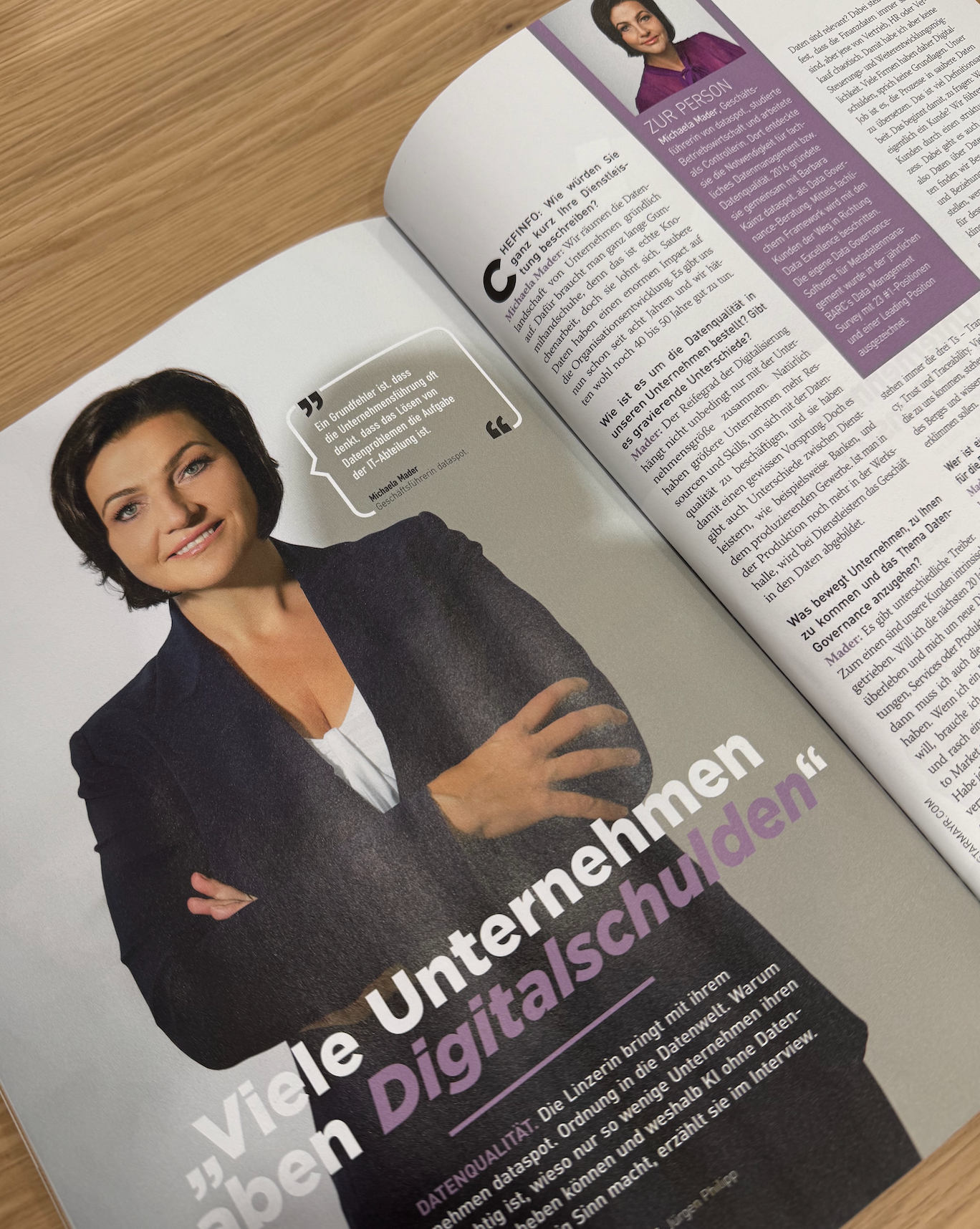 Michaela Mader im Interview